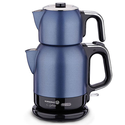 korkmaz-tea-maker-caytema-a331-07-dominokala-02 چای ساز روهمی کرکماز مدل CAYTEMA A331-07 استیل