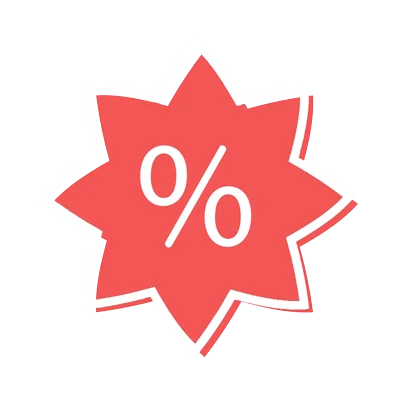 discount sales sticker doodle style 78370 7663 1